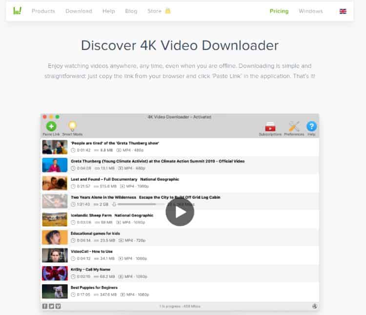 Como baixar vídeos do YouTube com o 4k video downloader