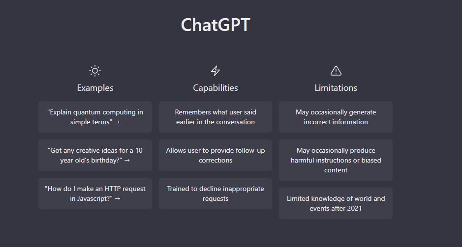 O que é o chatgpt?