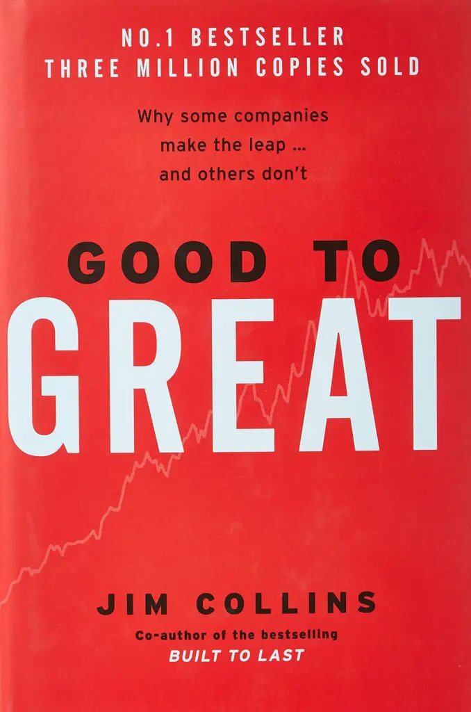 Capa do livro Good to Great, de Jim Collins