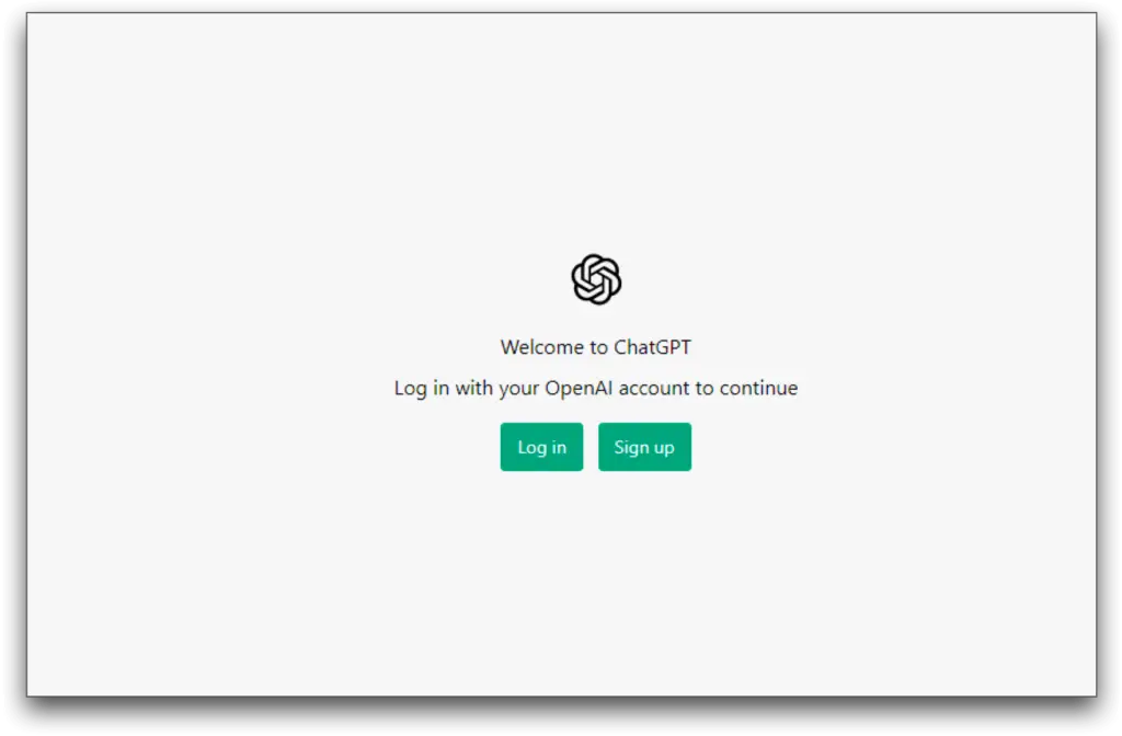 ChatGPT login - como entrar no chatgpt