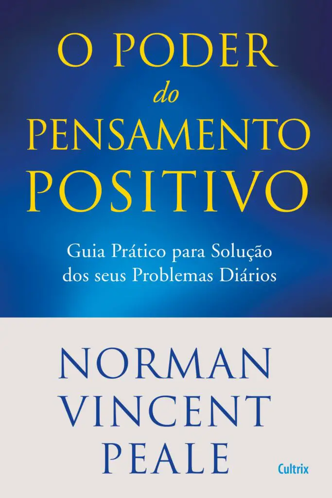 Capa do livro o poder do pensamento positivo