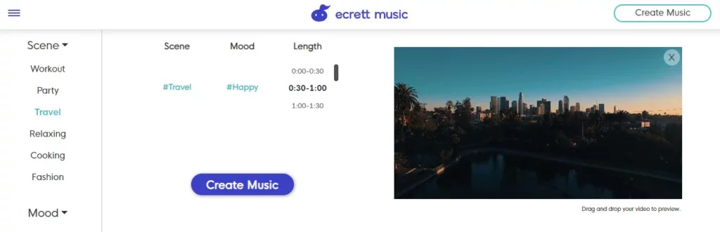 Ecrett Music é um software que cria músicas com IA