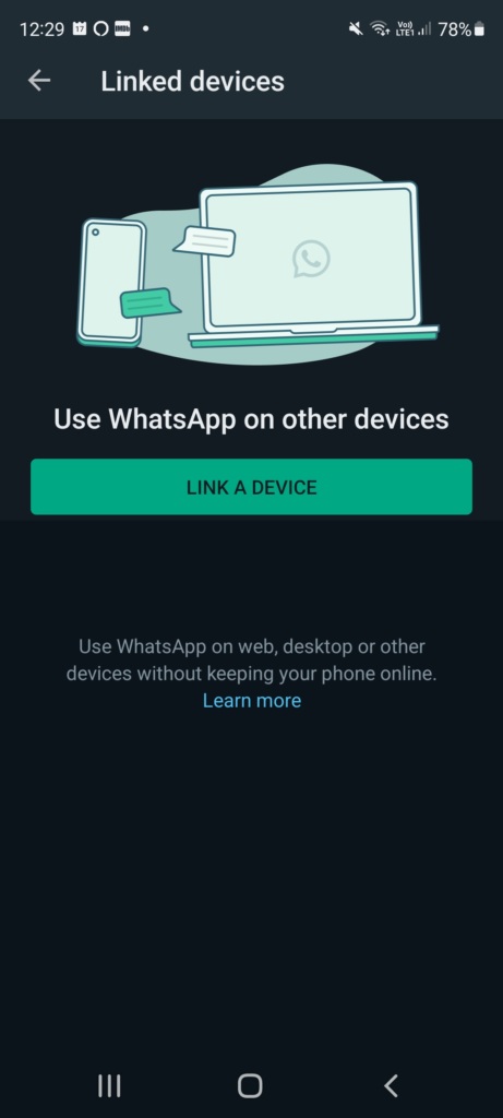 Como usar o WhatsApp Web para Android