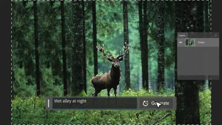Até mesmo a floresta mais bonita fica entediante para o cervo... | Imagem: Adobe