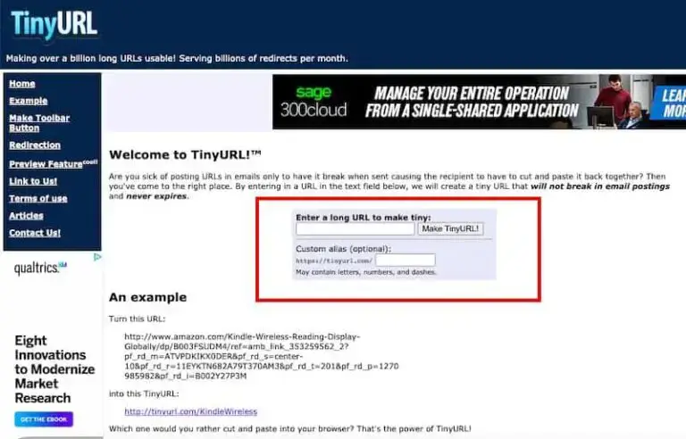TinyURL

El mejor acortador de enlaces gratuito.