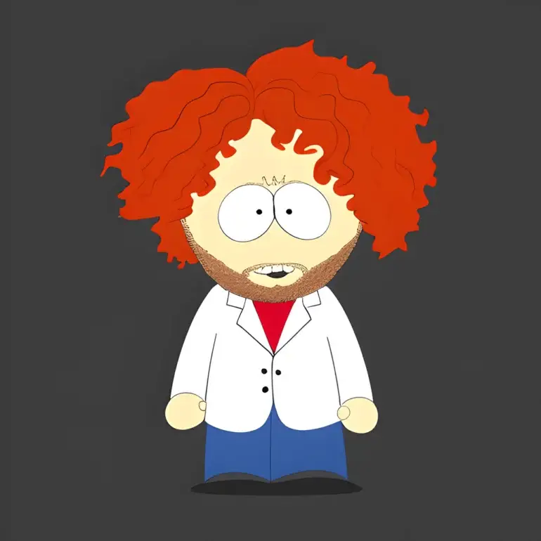 Esta é a aparência de um personagem personalizado de South Park que a SHOW-1 pode integrar à história. Imagem: Fable Studio