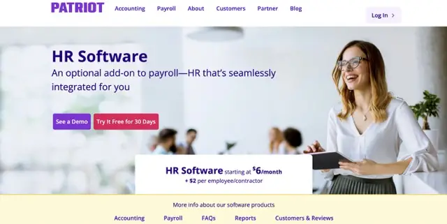Patriot Software – O melhor RH para gestão de folha de pagamento para empresas sediadas nos EUA