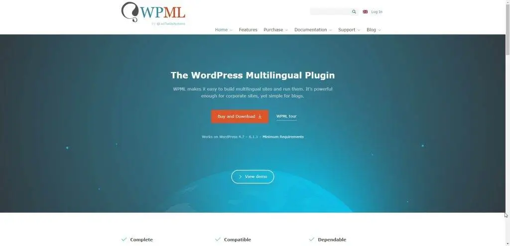  WPML interface