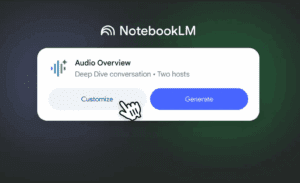 novidades google notebook lm audio overview custom e1746020876248